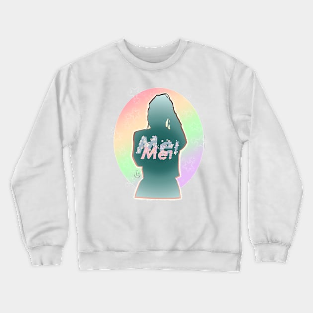 Me! Crewneck Sweatshirt by AudreyWagnerArt